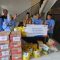 CSR BRI PEDULI: Bantuan tanggap darurat bencana diserahkan melalui BRI Kanca Cibadak yang merupakan unit kerja BRI terdekat dengan wilayah bencana. Bantuan diserahkan langsung oleh Pjs. Pemimpin Cabang Kanca Cibadak Wijayanto Permana yang didampingi sejumlah perwakilan pekerja BRI Kanca Cibadak.