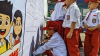 Ratusan Siswa SDN Nanggeleng 1 Kota Sukabumi Deklarasi Sekolah Anti Perundungan dan Kekerasan Anak