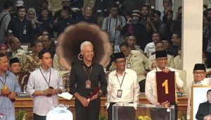 Pengumuman Nomor Urut : Anies-Muhaimin Nomor 1, Prabowo-Gibran Nomor 2 dan Ganjar-Mahfud Nomor 3