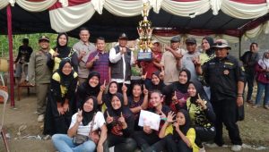 Hari Jadi Surade, Abdul Muiz Hadiri Open Turnamen Bola Volly Putri 