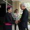 JAGA PERSATUAN: Ganjar Pranowo mengunjungi Keuskupan Tanjungkarang, Bandar Lampung, pada Kamis (26/10). (Foto: Tim Media Ganjar Pranowo)