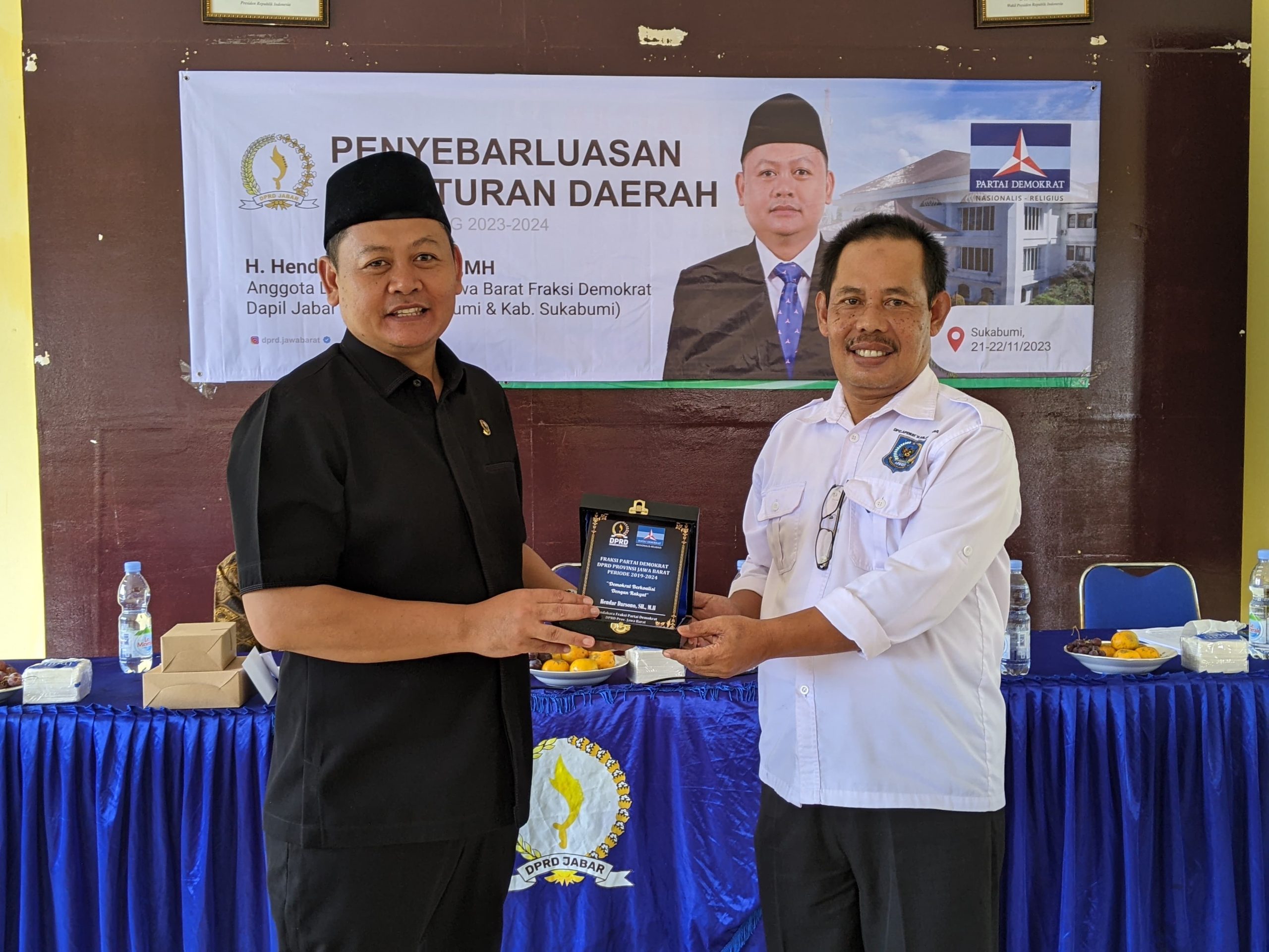 Anggota DPRD Jawa Barat Fraksi Demokrat Hendar Darsono