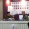 Jumpa pers Pimpinan KPU di Kantor KPU RI, Jalan Imam Bonjol, Menteng, Jakarta Pusat, Selasa malam (28/11)