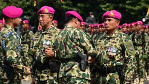 Komandan Korps Marinir Dipimpin Mayjen TNI (Mar) Endi Supardi