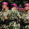 Kepala Staf Angkatan Laut (KSAL) Laksamana TNI Muhammad Ali memimpin serah terima jabatan Dankormar, di Bhumi Marinir, Cilandak, Jakarta/Ist