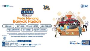 Yuk Menabung di Tabungan BRI Simpedes! Aman Uangnya dengan Ribuan Hadiah yang Diundi 2 Kali Setahun