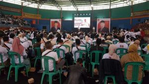 Ribuan Buruh PT Pratama dan GSI Sukabumi Siap Menangkan Prabowo Presiden 