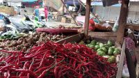 MEROKET : Harga cabai di pasar Palabuhanratu, Kabupaten Sukabumi mahal