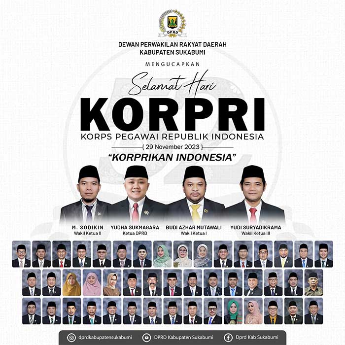 DPRD Kabupaten Sukabumi Hari Korpri