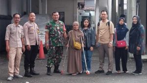 Dua Warga Desa Sukamaju Sukabumi Dapat Bantuan Kaki Palsu