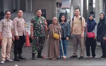 Dua Warga Desa Sukamaju Sukabumi Dapat Bantuan Kaki Palsu