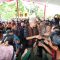 TILIK SEDULUR: Ganjar Pranowo menemui ribuan warga dari sejumlah desa di Kabupaten Musi Banyuasin, Sumatera Selatan pada Senin (6/11). (Foto: Tim Media Ganjar Pranowo)