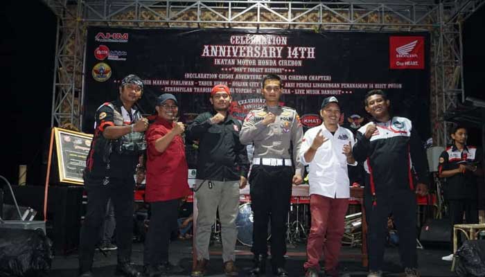 Ikatan Motor Honda Cirebon Rayakan Anniversary ke-14