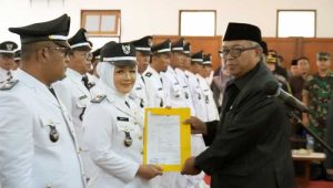 70 Kepala Desa Terpilih di Kabupaten Sukabumi Resmi Dilantik