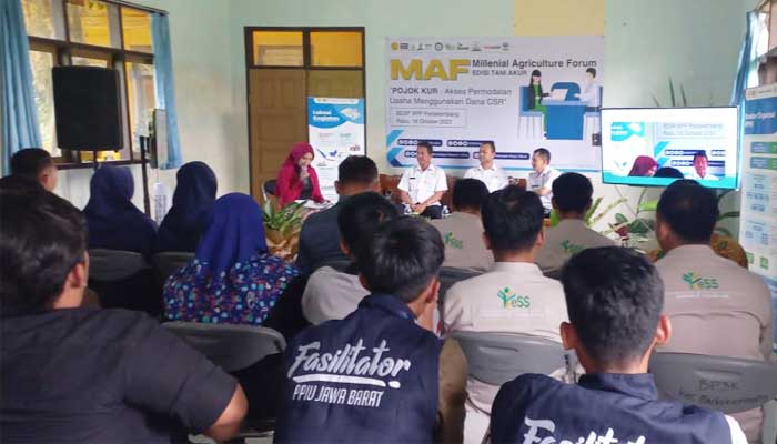 Pojok Kredit Millenial Agriculture Forum Edisi Tani Akur