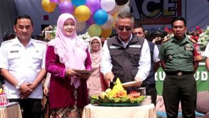 Wakil Bupati Sukabumi membuka Nepada Space 23 SMAN 1 Parungkuda