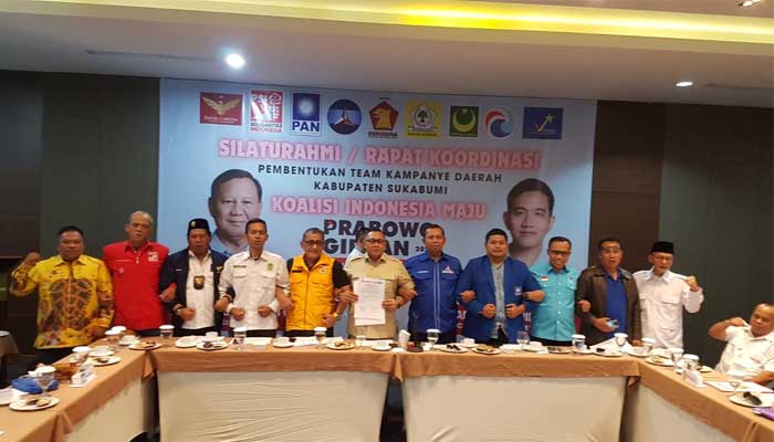 TKD Sukabumi Menangkan Prabowo-Gibran