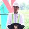 Presiden Joko Widodo (Jokowi) melakukan “groundbreaking” pembangunan Bandara IKN, Penajam Paser Utara, Kalimantan Timur, Rabu (1/11/2023). (Indra Arief)