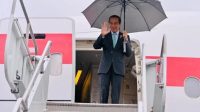 Presiden RI Joko Widodo (Jokowi) kembali bertolak menuju Tanah Air, Jumat (17/11/2023) waktu Amerika Serikat, atau Sabtu (18/11/2023) pagi waktu Indonesia, setelah kunjungan kerja selama satu pekan ke Kerajaan Arab Saudi dan Amerika Serikat. (Sekretariat Presiden/Laily Rachev)