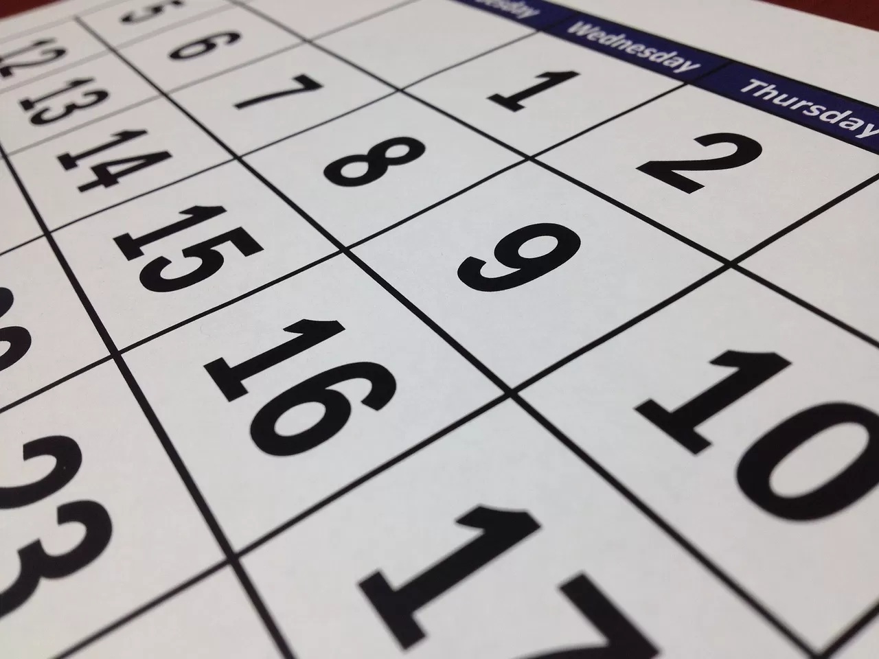 ilustrasi kalender / sumber: pixabay/ Tigerlily713