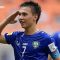 Gol tendangan bebas Lazizbek Mizraev menjadi penentu kemenangan Uzbekistan U17 atas Inggris U17 pada babak 16 besar Piala Dunia U17 2023 di Jakarta International Stadium, Rabu sore 22 November 20 (X @FIFAWorldcup)