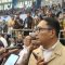 Mantan Gubernur Jawa Barat Ridwan Kamil menghadiri acara Rakerda APDESI Jawa Barat di Bandung, Kamis (23/11/2023). (Ricky Prayoga)