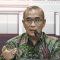 Ketua KPU Hasyim Asy'ari memberikan keterangan pers terkait Pemilu 2024 di kantor KPU, Jakarta, Selasa (28/11/2023). Konferensi pers tersebut membahas perkembangan logistik dan masalah hukum Pemilu 2024. (Hafidz Mubarak)