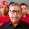 Sekretaris Jenderal DPP PDI Perjuangan (PDIP) Hasto Kristiyanto memberikan keterangan pers usai membuka Rapat Koordinasi Daerah DPD PDIP Nusa Tenggara Barat (NTB) di Mataram, Minggu (5/11/2023). 