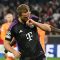 Striker Bayern Munich Harry Kane merayakan gol kedua ke gawang Galatasaray dalam pertandingan Liga Champions Grup A di Allianz Arena, Munich, Jerman, Rabu (8/10/2023). (REUTERS/Angelika Warmuth)
