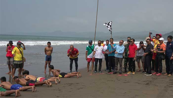 Wakil Bupati Sukabumi Buka Palabuhanratu Lifeguard Tournament 2023