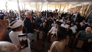 Ganjar Pranowo Pemimpin yang Mau Mendengar, Kata Warga Bali