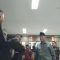Terdakwa kasus dugaan penistaan agama Panji Gumilang saat akan meninggalkan ruang persidangan di Pengadilan Negeri Indramayu, Jawa Barat, Rabu (8/11/2023). (Fathnur Rohman)