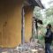 Satu rumah di Kecamatan Nyalindung tepatnya di Kampung Cisayar Rt (05/08) Desa Mekarsari Kabupaten Sukabumi dilaporkan rusak tedampak gempa Pangandaran