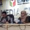 Jumpa pers pimpinan Bawaslu RI di Kantor Bawaslu RI, Jalan MH Thamrin, Gondangdia, Menteng, Jakarta Pusat, Selasa (19/12)