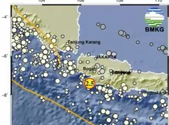 Hampir setiap hari wilayah Sukabumi diguncang gempa, terbaru gempa berkekuatan 2.5 Magnitudo terjadi pada pagi hari, (20/12/2023).