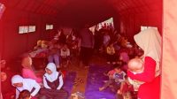 Suasana pengungsian bagi warga terdampak Gempa di Kabupaten Bogor, Jawa Barat pada Sabtu (9/12)/Ist