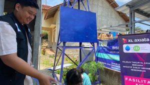 Karyawan XL Axiata Bangun Sarana Air Bersih di Brebes
