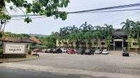 RAMAI : Suasana pengunjung hotel Agusta hotel Palabuhanratu terlihat ramai oleh pengunjung