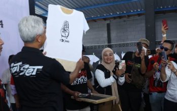 Produksi sablon Gerakan Kaos Rakyat/Ist