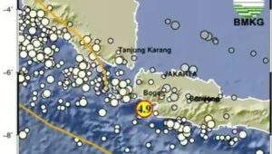 Siang ini Sukabumi Kembali Digoyang Gempa, Titik Pusat di Banten