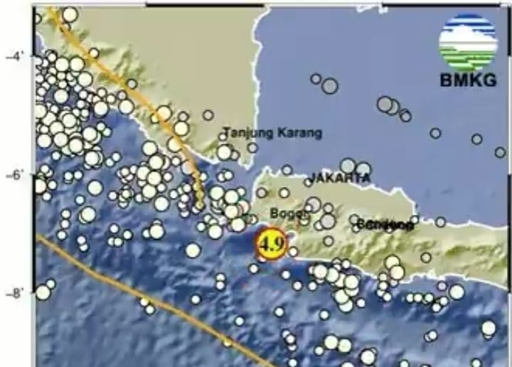 Setelah terjadi pada pagi tadi, Kabupaten dan Kota Sukabumi kembali merasakan gempa, pada Kamis (14/12/2023). Berdasarkan data yang dihimpun gempa terjadi di Barat Daya