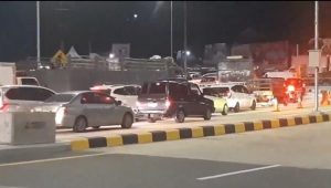 Penampakan Lalu Lintas Exit Tol Bocimi Ruas Parungkuda, Masih Macet!