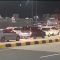 Hingga malam ini pukul 21:15 WIB , kondisi lalu lintas tol Bocimi dengan Exit tol ruas Parungkuda masih terpantau macet, Sabtu (23/12/2023).