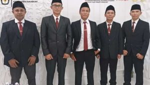 Usai Dilantik, 5 Komisioner KPU Kabupaten Sukabumi 2023-2028 Siap Tancap Gas