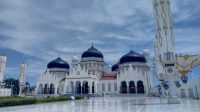 Masjid Raya Baiturahman Banda Aceh menjadi saksi bisu bencana tsunami Aceh pada 19 tahun lalu-X/@dannisaixora-
