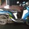 Sepeda motor milik kurir paket yang nyaris dibawa pelaku curanmor di Leuwiliang.