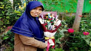 Guru PAUD di Kota Sukabumi Mendulang Cuan dengan Buket