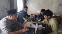ANTUSIAS : Pendaftaran kelompok penyelenggra pemungutan suara (KPPS) di kecamatan Cikidang membludak.(ist)