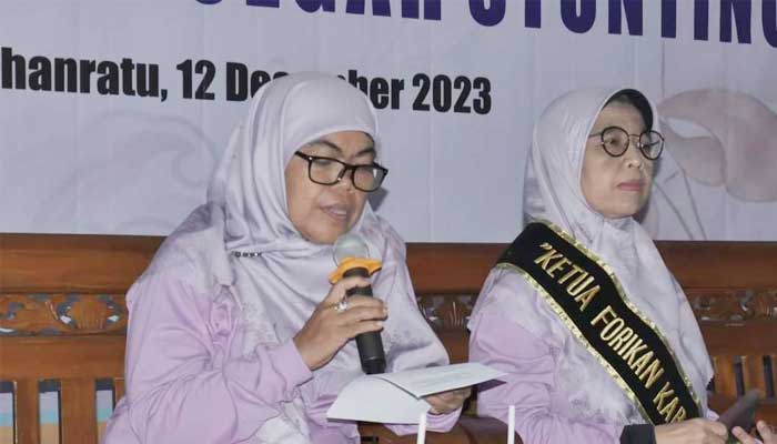 Kadis perikanan Kabupaten Sukabumi Nunung Nurhayati