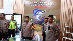 Jelang Nataru, Kapolres Sukabumi Cek Kesiapan Jalur dan Pos Pam Wilayah Sukabumi Utara